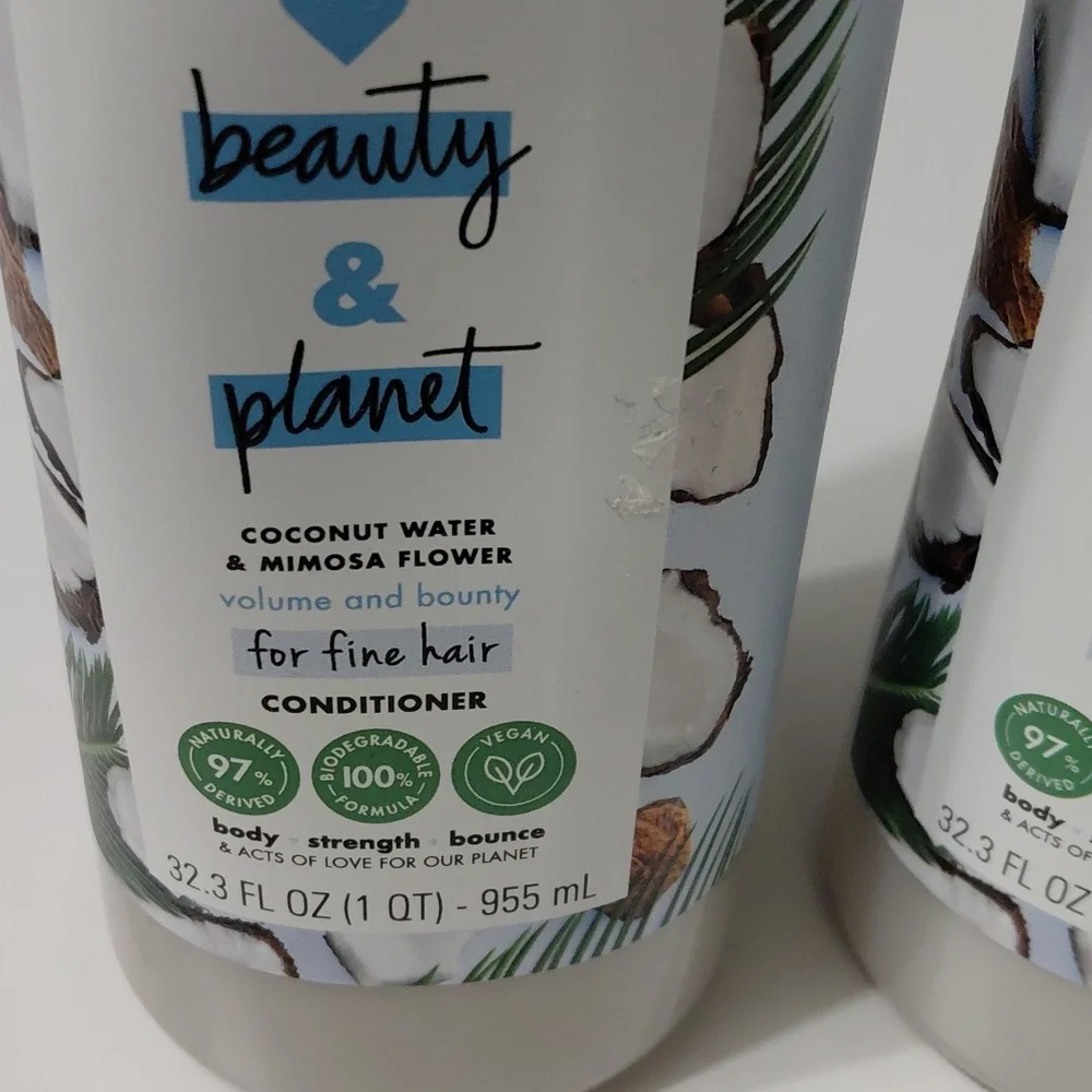BEAUTY & PLANET X2 Coconut Water Conditioner refill = 4 Regular Bottles - Picture 2 of 4